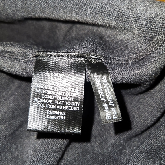 Jessica Howard sweater Dress Long Sleeve Striped with Mustard Accents Preppy - Picture 8 of 8